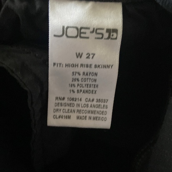 JOE’S JEANS the Icon high rise skinny jeans 27 - Picture 4 of 4